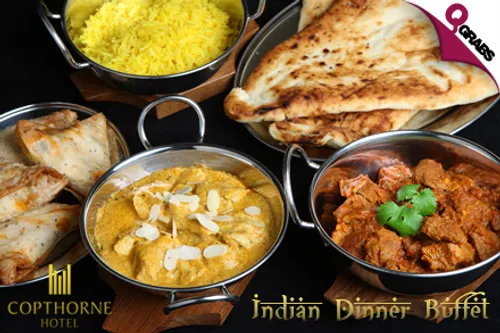 At up to 72% off feast on an Indian Dinner Buffet: QR75 for Adults / QR35 for Kids